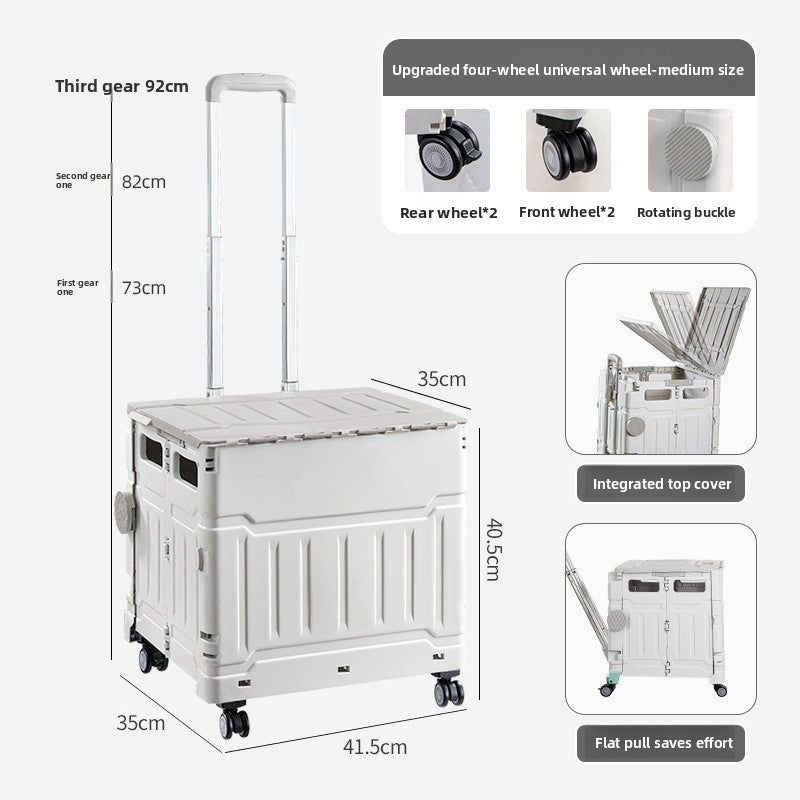 Foldable Portable Shopping Cart
