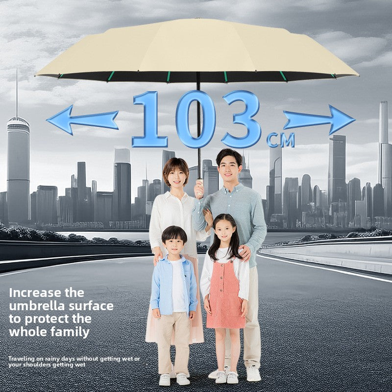 72-Bone Automatic Folding Umbrella