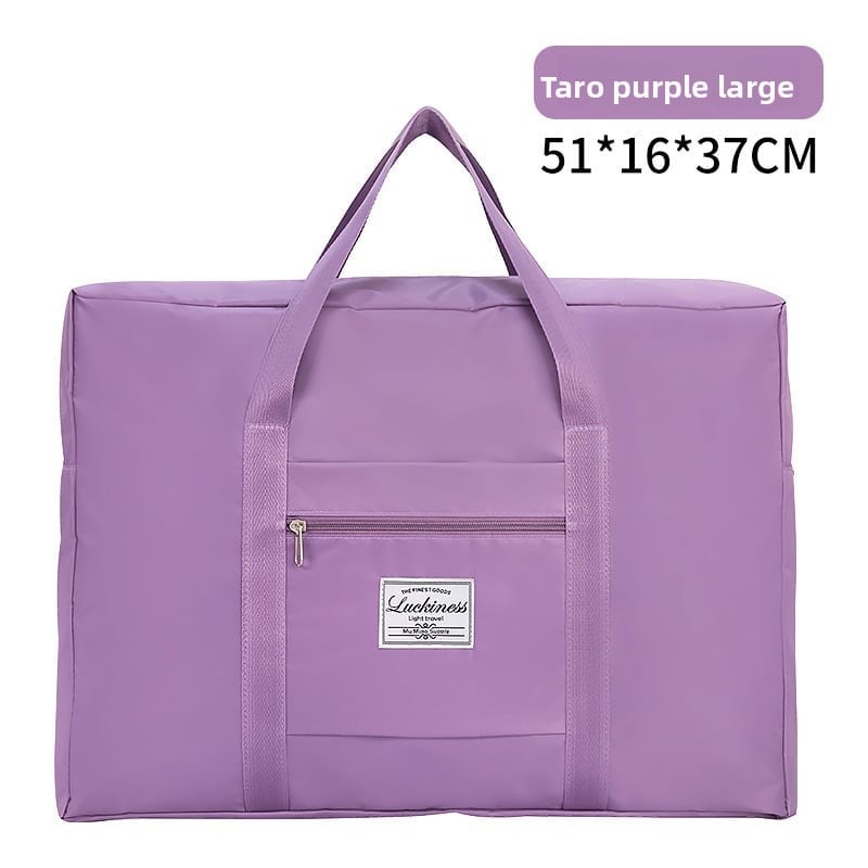 Large Capacity Waterproof Storage Bag Travel Duffle Tote for Quilt and Luggage