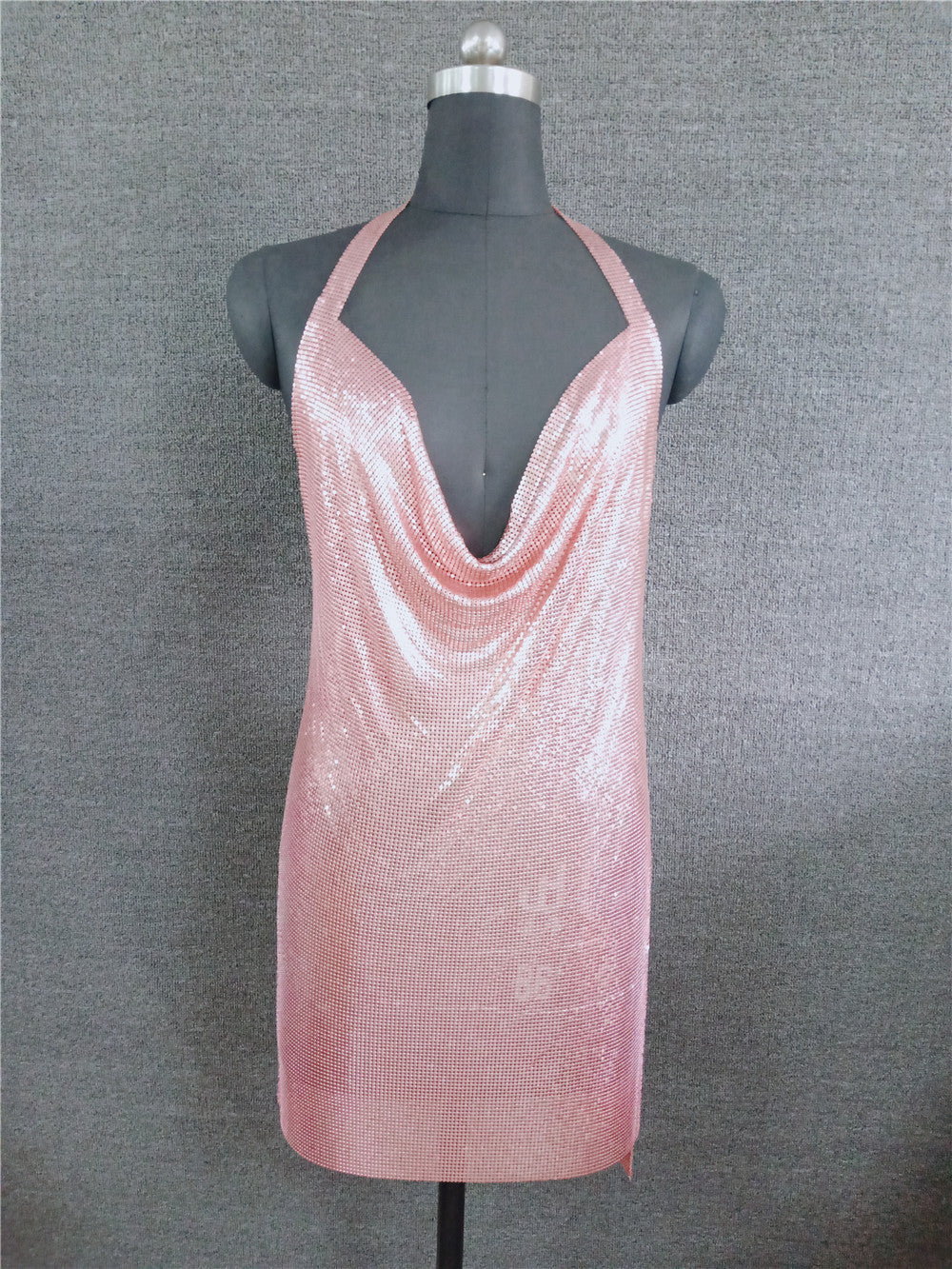 Sequined one-piece dress