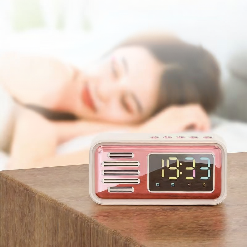 Bluetooth speaker, clock