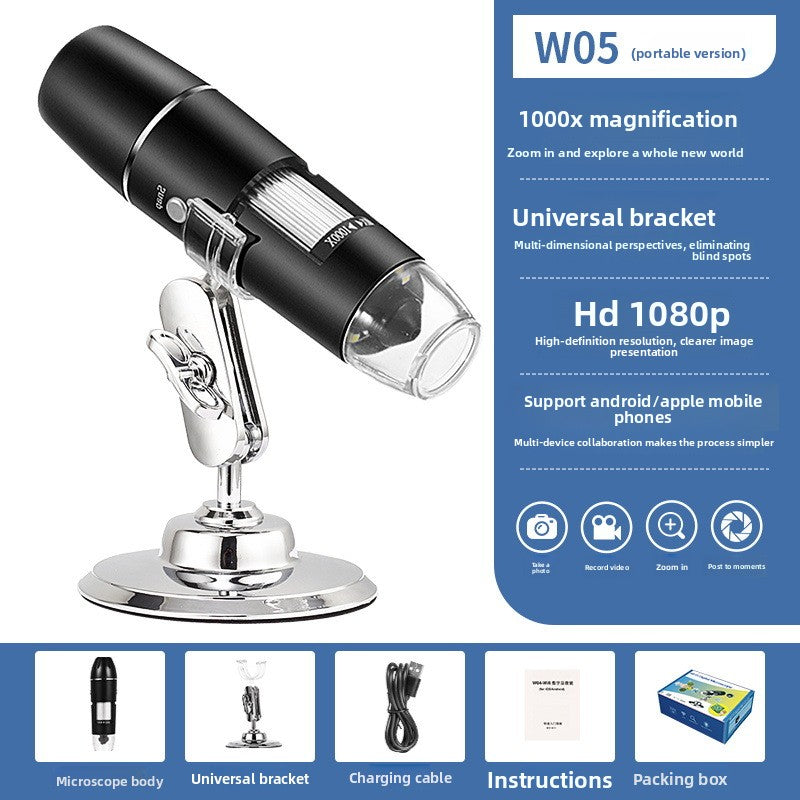 HD 1600X three-in-one microscope
