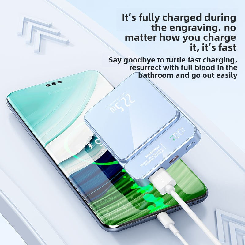 Magnetic Wireless Fast Charging Power Bank