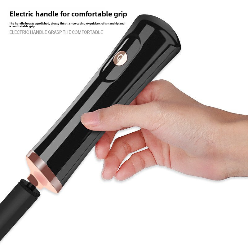 Electric brush cleaner