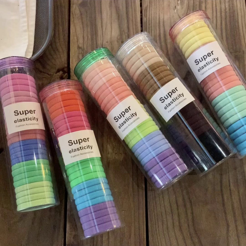 High-elasticity hair band rubber band hair tie