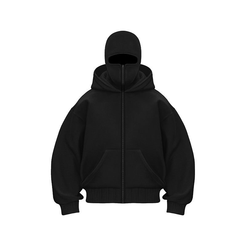 Loose Fit Fleece Hooded Sweatshirt