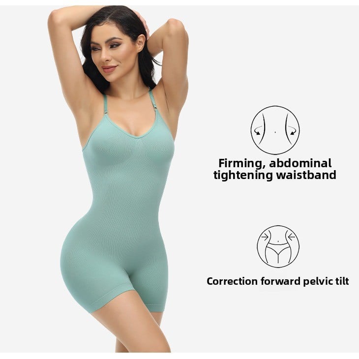 high elastic open body shaping garment
