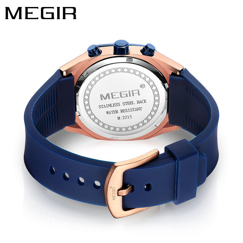Men's Multifunctional Square Sports Watch