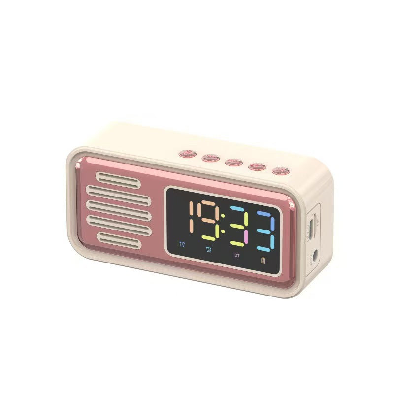 Bluetooth speaker, clock
