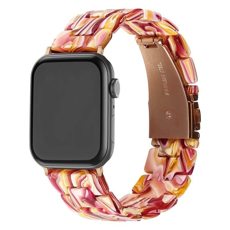 Ceramic resin watch strap