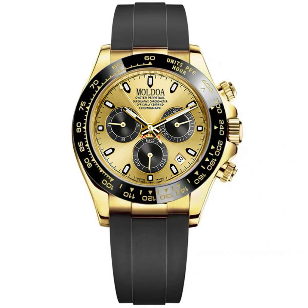 Mens Calendar Waterproof Watch with Luminous Feature