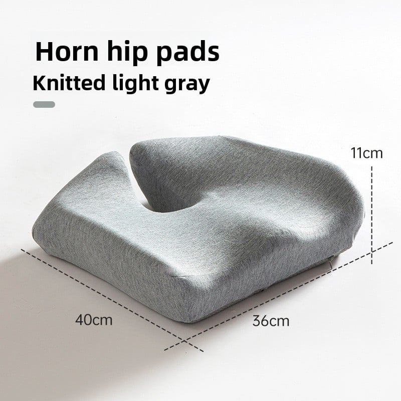 Office Memory Foam Waist Cushion, Buttocks Hemorrhoids Cushion, Chair Seat Cushion, Long-Term Sitting Butt Cushion
