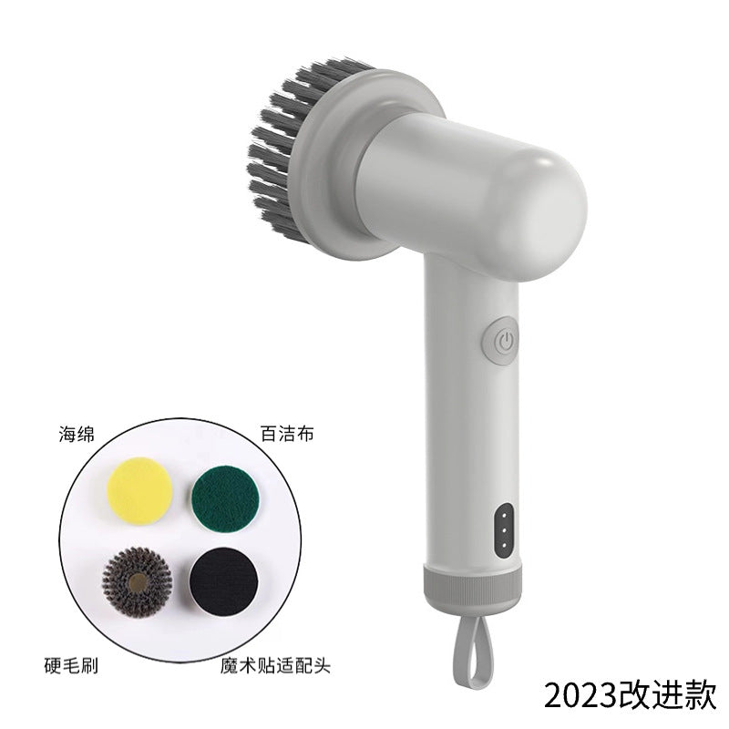 Kitchen and bathroom multi-function handheld electric brush