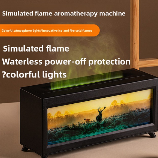 Aromatherapy Flame Humidifier