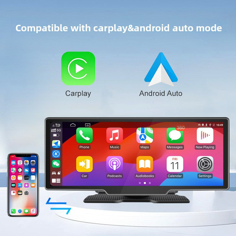 10.26 Inch Carplay Display with Dual Recording