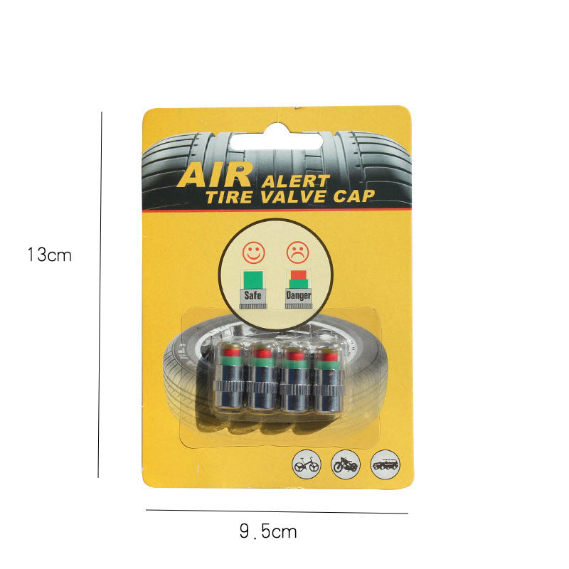 Car tire pressure detection cap