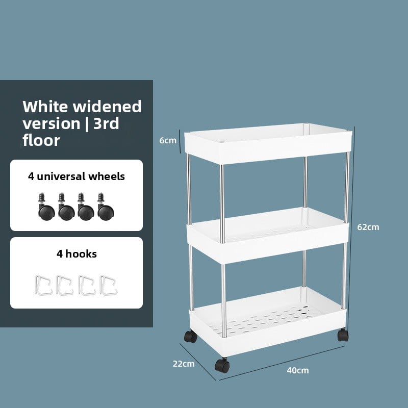 gap storage rack kitchen