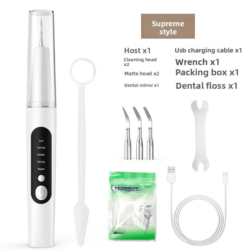 Household multifunctional electric toothbrush and teeth cleaner