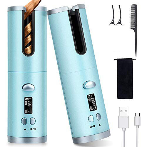 USB automatic curling iron