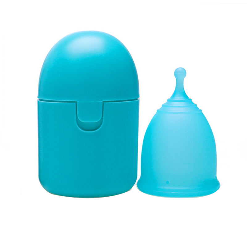 Reusable silicone menstrual cups