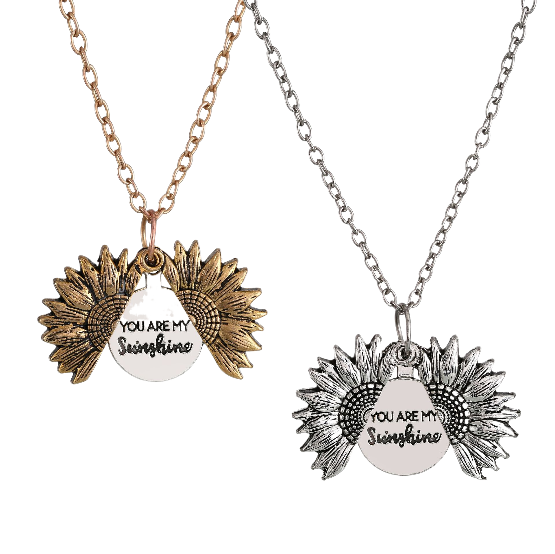 Engraved pendant necklace