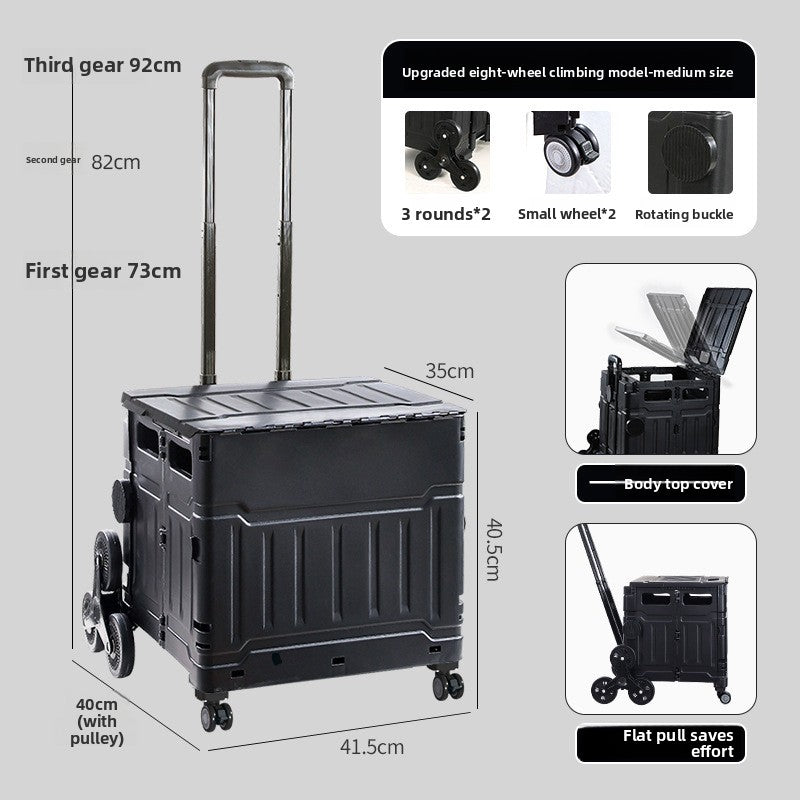 Foldable Portable Shopping Cart