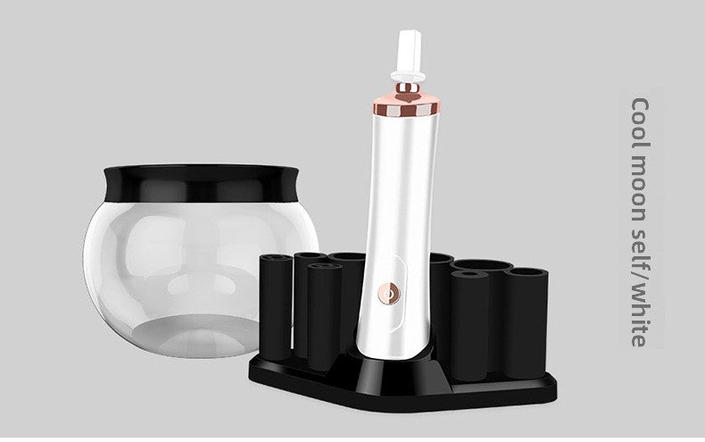 Electric brush cleaner