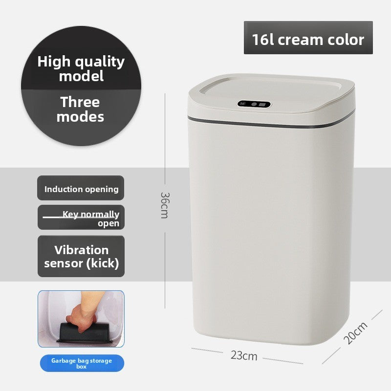 Home Intelligent Induction Trash Can