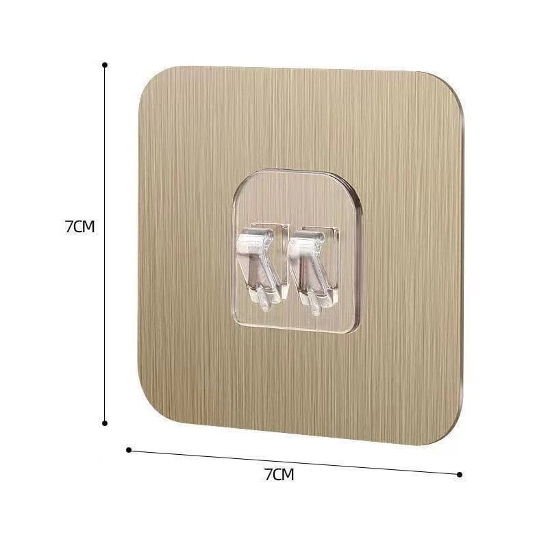 Transparent and traceless hook without punching holes