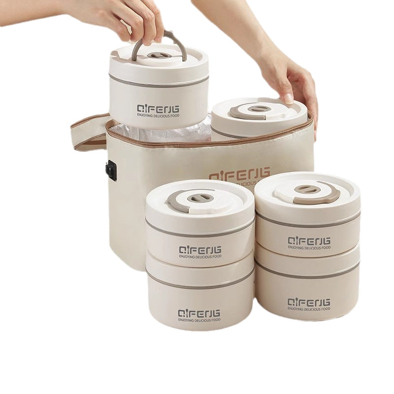 Electric Insulated Lunch Box with Heating and Microwave Safe