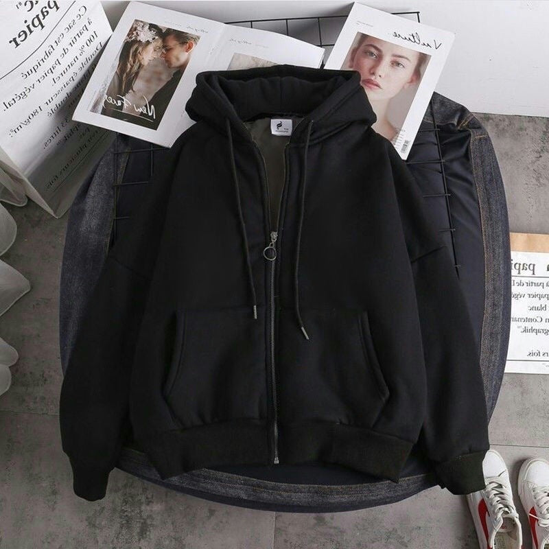 Jacket with Zipper Closure