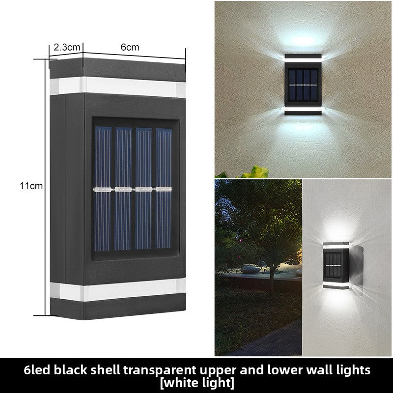 Solar wall lamp
