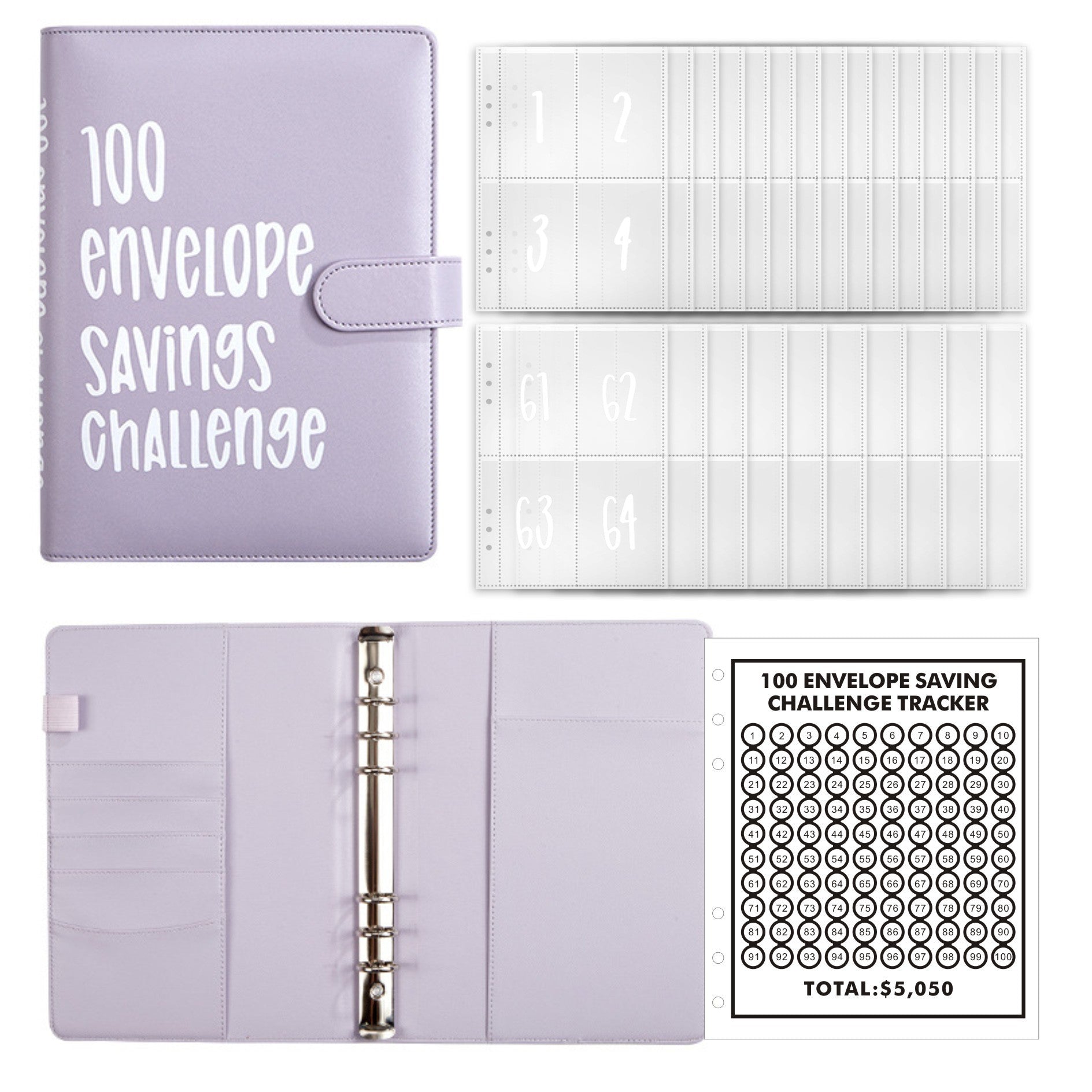 Loose-leaf event planning notebook