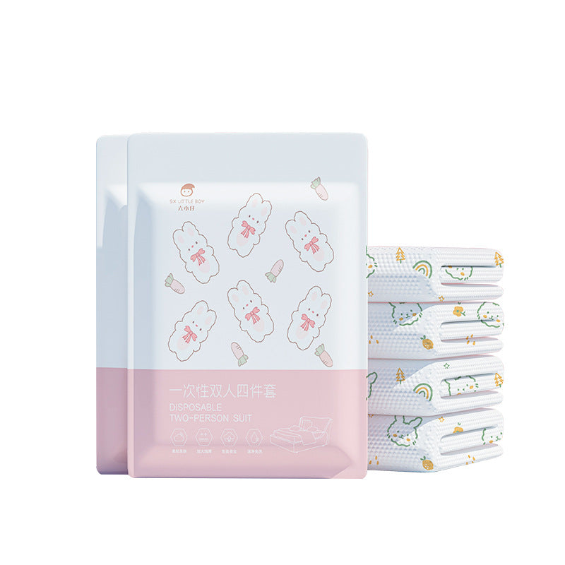 Disposable bed sheet pillowcases