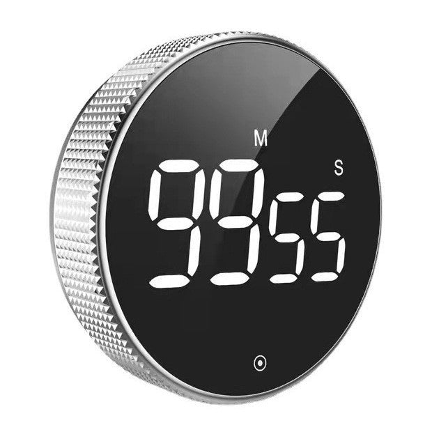 Timer Tire Timer Round Magnetic Rotating LCD Kitchen Timer Home Outdoor Baking Learning