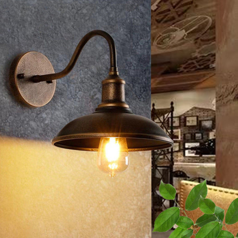 Retro loft industrial-style wall lamp