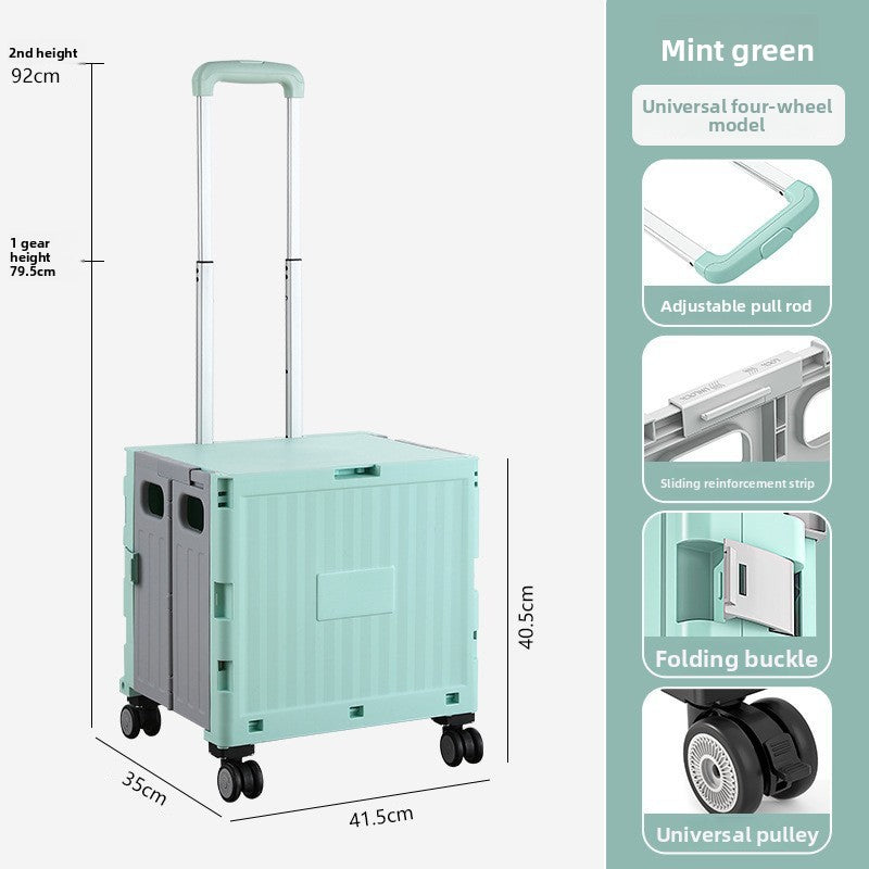 Foldable Portable Shopping Cart