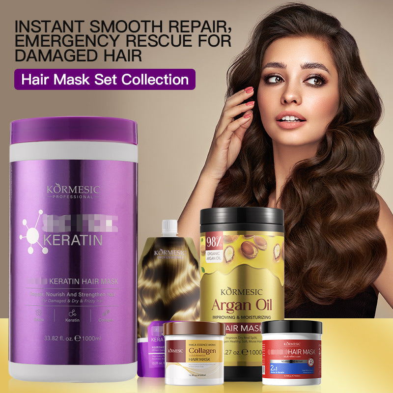 Hair Mask Natural Smooth Keratin Hair Mask
