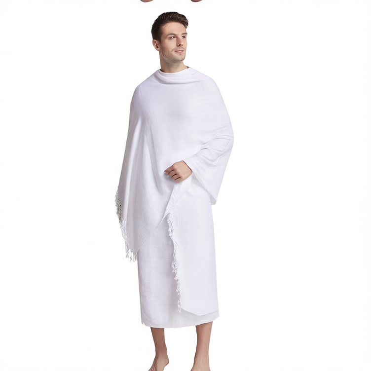 Premium Superfine Fiber Hajj Towel for Muslim Pilgrimage