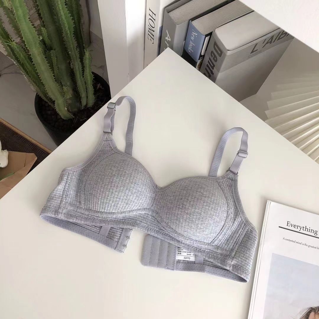 Pure cotton underwear bra
