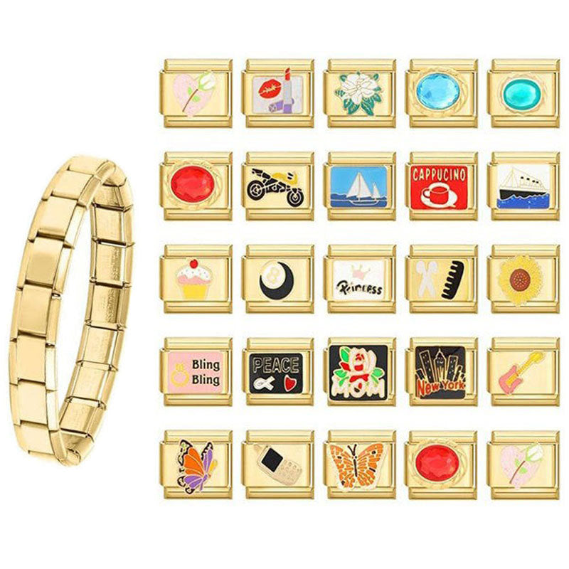 Elastic bracelet module