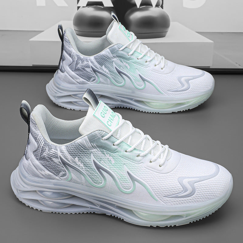 Men's Breathable Mesh Casual Sports Shoes with Non-Slip Sole