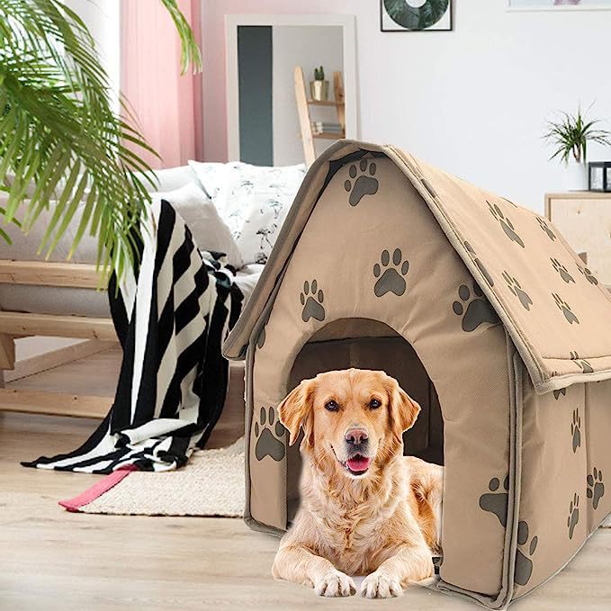 Foldable dog pet nest
