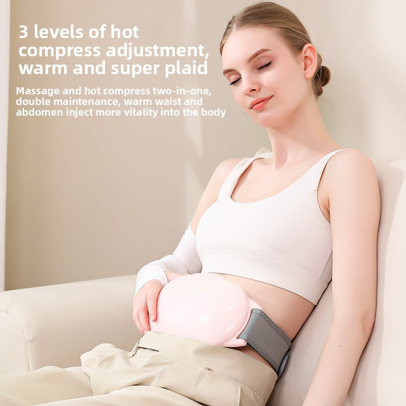 Hot Compress Vibration Massage Belt