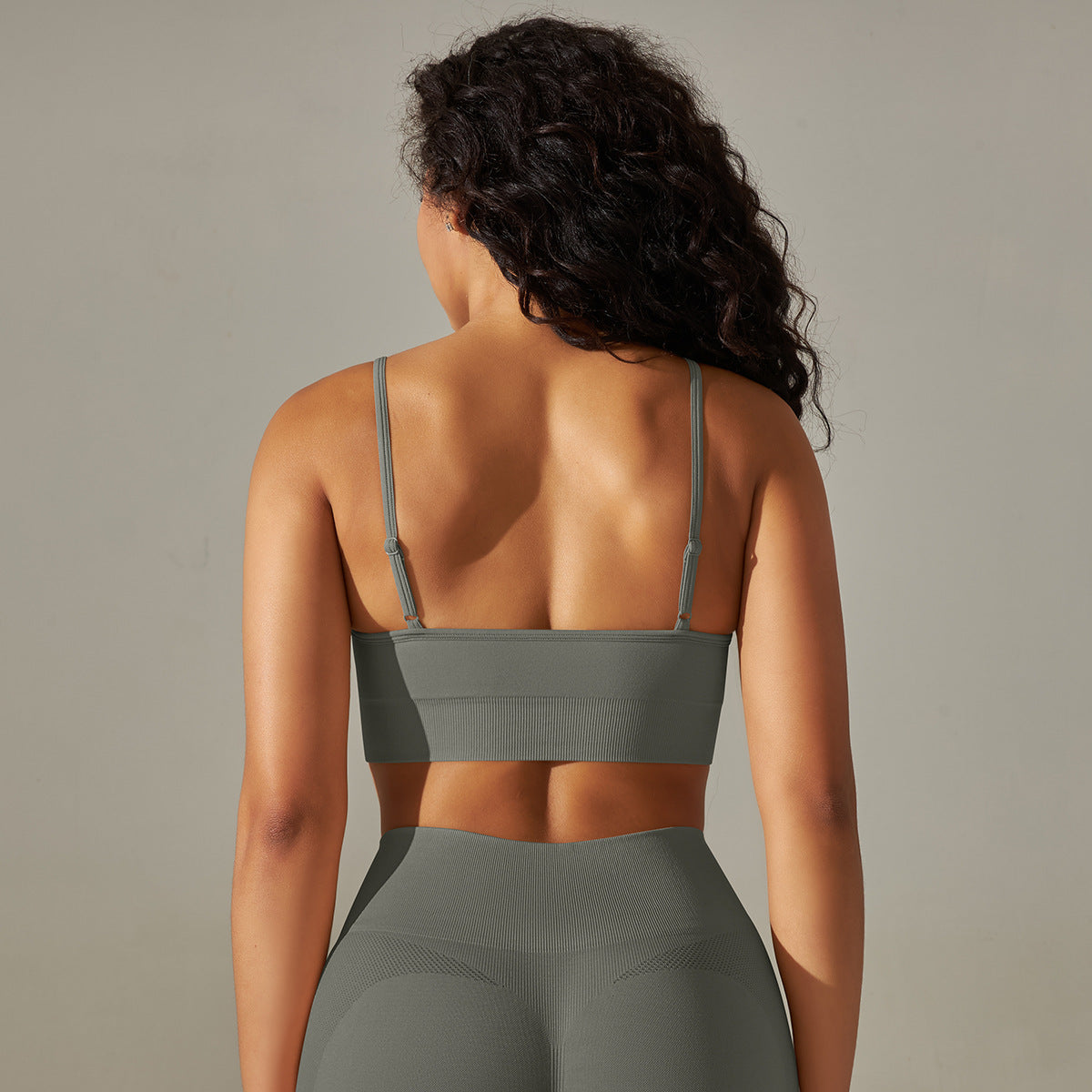 Seamless Wire-Free Sports Bra for Running Fitness Yoga