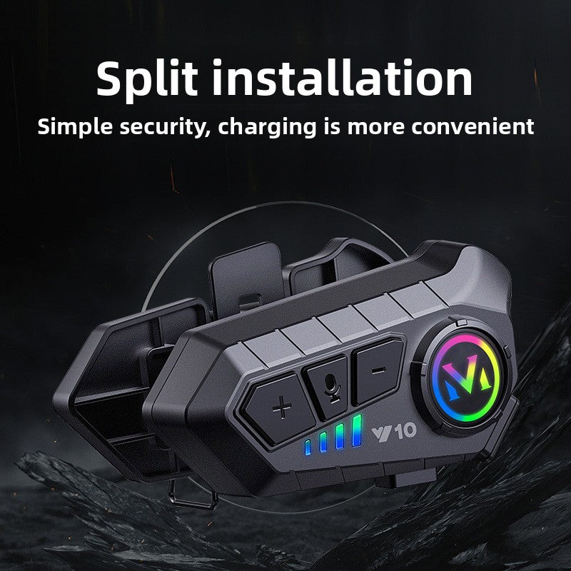 Helmet Bluetooth headphones