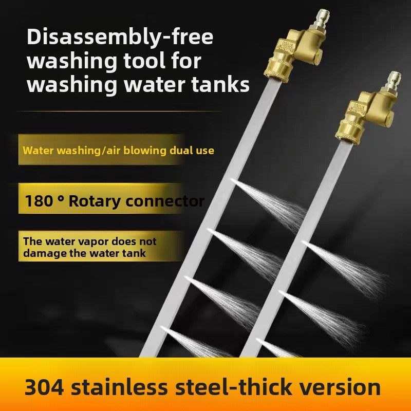 Car radiator cleaning tools without disassembly