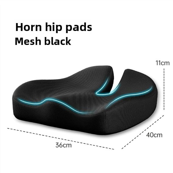 Office Memory Foam Waist Cushion, Buttocks Hemorrhoids Cushion, Chair Seat Cushion, Long-Term Sitting Butt Cushion