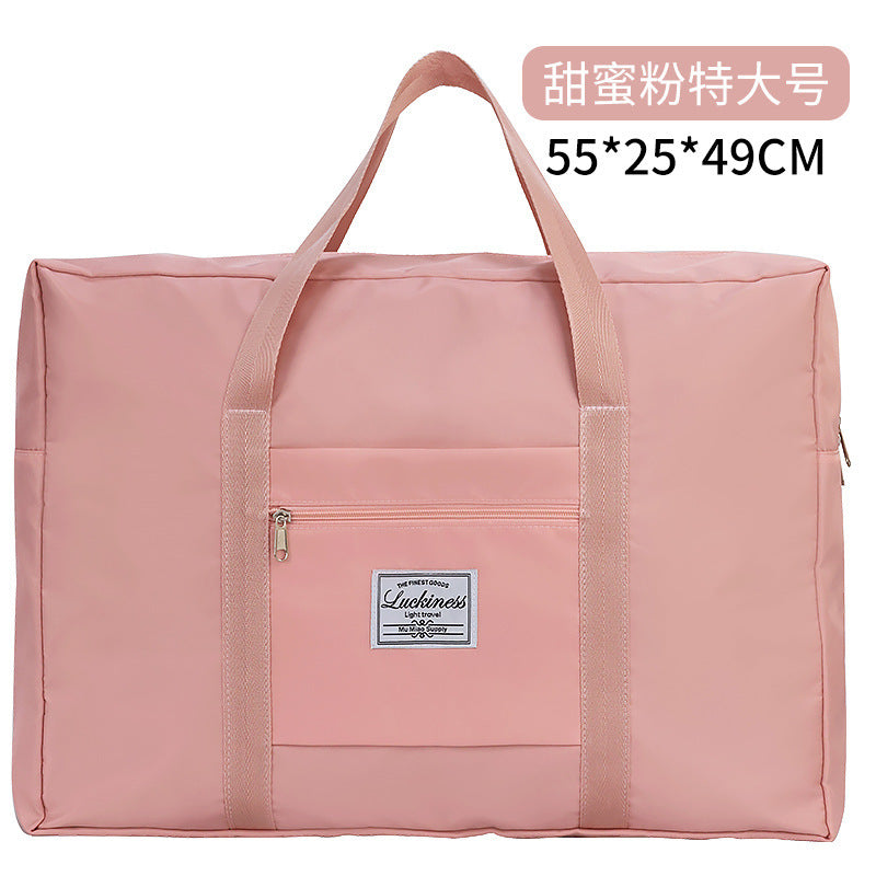 Large Capacity Waterproof Storage Bag Travel Duffle Tote for Quilt and Luggage