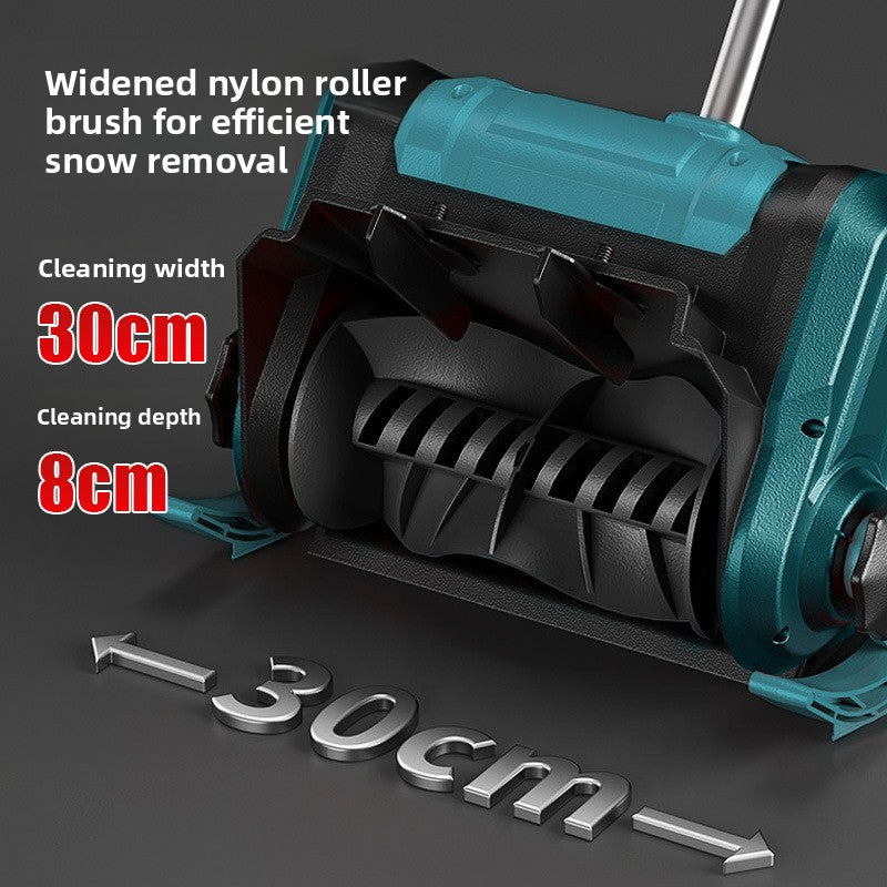 Electric snowplows and snow removal machines